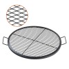 VEVOR X-Marks Fire Pit Grill Grate, Round Cooking Grate, Heavy Duty Steel Campfi