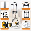 380 LB Capacity Folding Hand Truck Heavy Duty Foldable Dolly