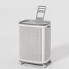 Sufdari 90L Laundry Basket with Wheels, Rolling Laundry Hamper with