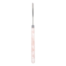 Healeved Stainless Steel Makeup Spatula Mixing Tool for Foundation and Creams Versatile Depotting and Stirring Rod for Nail Art and Cosmetics Applications