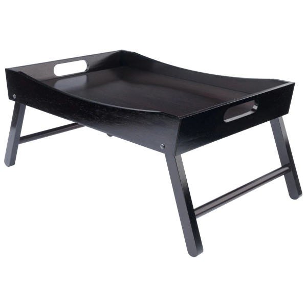 Unbranded Winsome Benito Serving Breakfast Bed Tray, Espresso Finish