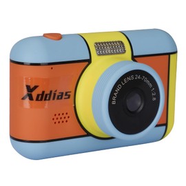 Children's Camera, Digital Camera with 32G SD Card, USB Rechargeable Photo Camera Selfie and Video Camera, Toy Camcorder for Boys Girls Children Gifts - Yellow