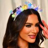 Flimire Light up Starfish Headband Led Mermaid Headbands Glow Seashell