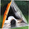 KOMBIUDA 1set Emergency Sleeping Thermal Survival Sleeping Bag and Tent