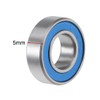 sourcing map 688-2RS Deep Groove Ball Bearing 8x16x5mm Double Sealed