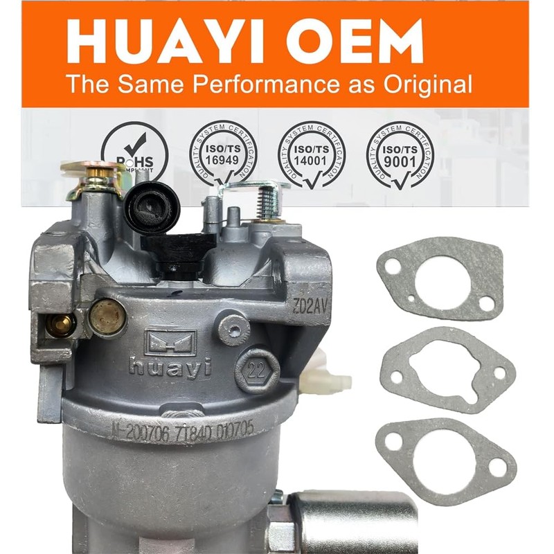 HUAYI OEM Carburetor Compatible with Troy-Bilt TB30R Riding Lawn Mower