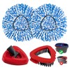 Mop Replacement Heads for O Cedar RinseClean 2 Tank System,2