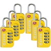 ANVIL TSA Approved Luggage Lock - 4 Digit Combination, 10,000