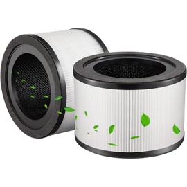 Vista 200 True HEPA Replacement Filters, Compatible with LEVOIT Vista 200 Air Purifier, 3-in-1 Premium H13 Medical Grade True HEPA Filter Replacement, Vista 200-RF 2-Pack
