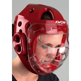 KWON KSL Headguard With Mask CE M Black