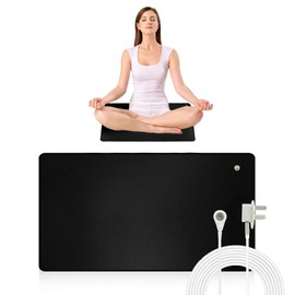 GMHLLES Grounding Mat Earthing Uk,33 * 60CM Earthing Mat,Earthing Sheets,Grounding Mat,Grounding Mat for Improving Sleep,Ground Universal Pad,Health Grounding Mat Mproves Sleep and Balance