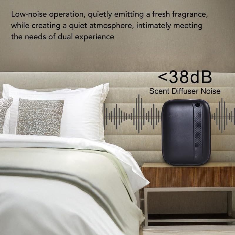 Hotel Waterless Essential Oil Diffuser – Include Top6 Scent Oil