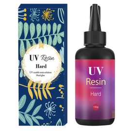 Transparent UV Resin: One Minute Fast Curing and Hard Type for DIY Jewelry Making, Earring and Pendant Decoration