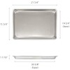 TrueCraftware- Set of 2 Aluminum Two Thirds Size Sheet Pan