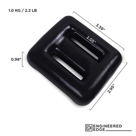 Engineered Edge Dive Weights for Scuba Diving Weight Belt (2.2lb / 1kg) Coated Lead Diving Weights | Lead Weights Scuba, Coated Dive Weights, Scuba Weights, Weight Scuba, Dive Belt Weights