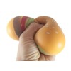 1 Hamburger Stretchy Squishy Squeeze Stress Ball Soft Doh Filling