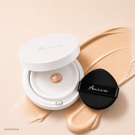 amica [Does not clog pores] Amica Cushion AI Recovery Balm Exosome Pact 15g + additional puff / [모공을 막지 않는] 아미카 쿠션 ai 리커버리밤 엑소좀 팩트 15g+추가퍼프