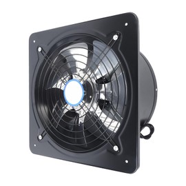 MuChaIOAK Exhaust Fan, 12" Ventilation Extractor, 110V 125W Strong Power Ventilation Blower, 2800r/min High speed Wall Mounted Vent Fans Industrial Air Blower for Attic Garage Bathroom Kitchen Shop