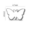 Keewah 4.7 inch Butterfly Cookie Cutter - Stainless Steel