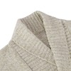Sliktaa Men's Cardigan Outdoor Leisure Winter Spring Warm Jumper, beige