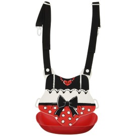 Nishiki Kasei Meal Apron, Back Cross Apron, Minnie Mouse (Rakiri)