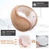 GNEGNI Winter Ear Muff for Men, Poly Fleece Thermal Ear