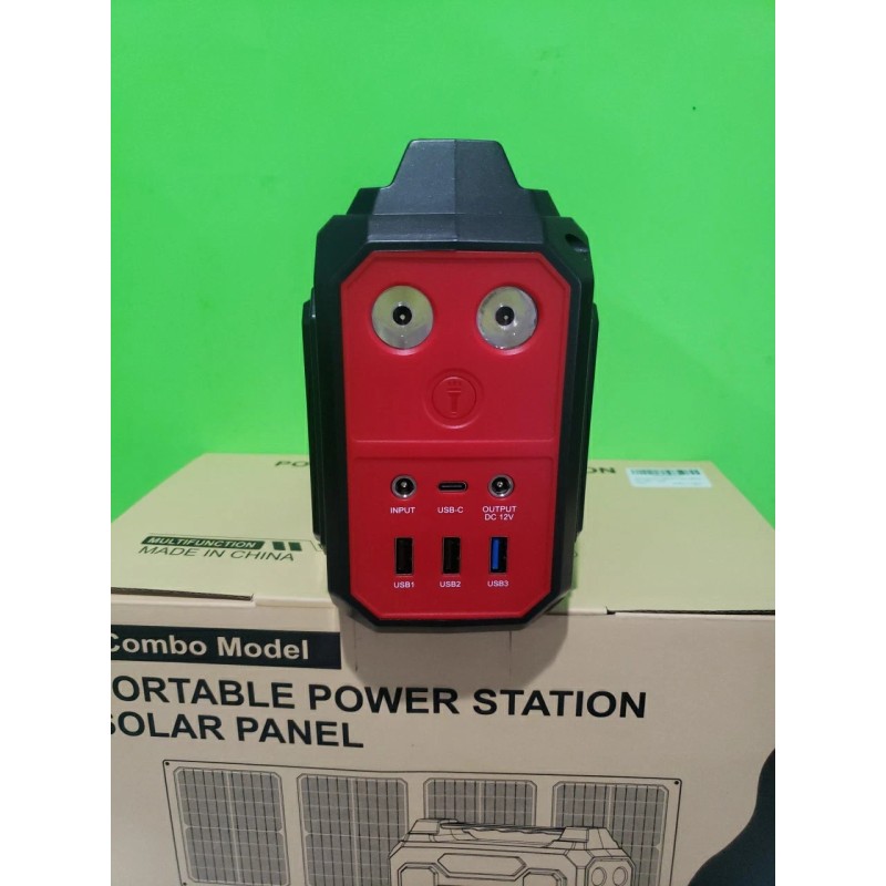 Combo Model 100W Portable Power Station with 40W Solar Panel