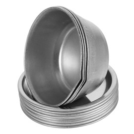 SHINEOFI 1 Set Scale Model Painting Palette Iron Paint Trays Spout Round Paint Cups for Watercolor Mixing