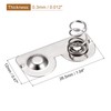 MECCANIXITY Battery Spring Plate AA Battery Spring Contact Nickel Plate