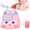 Children Telephone Toy Educational Simulation Telephone Toy with Light Music