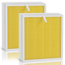[Pet Version]-G3 H13 HEPA Replacement Filter Compatible with AMEIFU G3 Air Puri-fier (Sferf-30) and VEWIOR A3 Air Puri-fier, G3 H13 HEPA Filter with 3-IN-1 High-Efficiency Filtration, 2-Pack