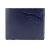 Piel Cabrera National Police Honors Blue Minimalist License Plate Wallet,