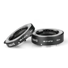 MEIKE MK-P-AF3A Automatic Extension Tube For Olympus Panasonic Micro Four Thirds M4/3 System Camera Lenses 10MM 16MM (Metal Auto Focus Plastic Body)