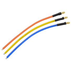 Hi-Tec HMJ489 Motor Cable 5.9 inches (15 cm) Genuine Japanese Product, Optional Parts for Radio Control, Motor Cable, RED ZONE Drift