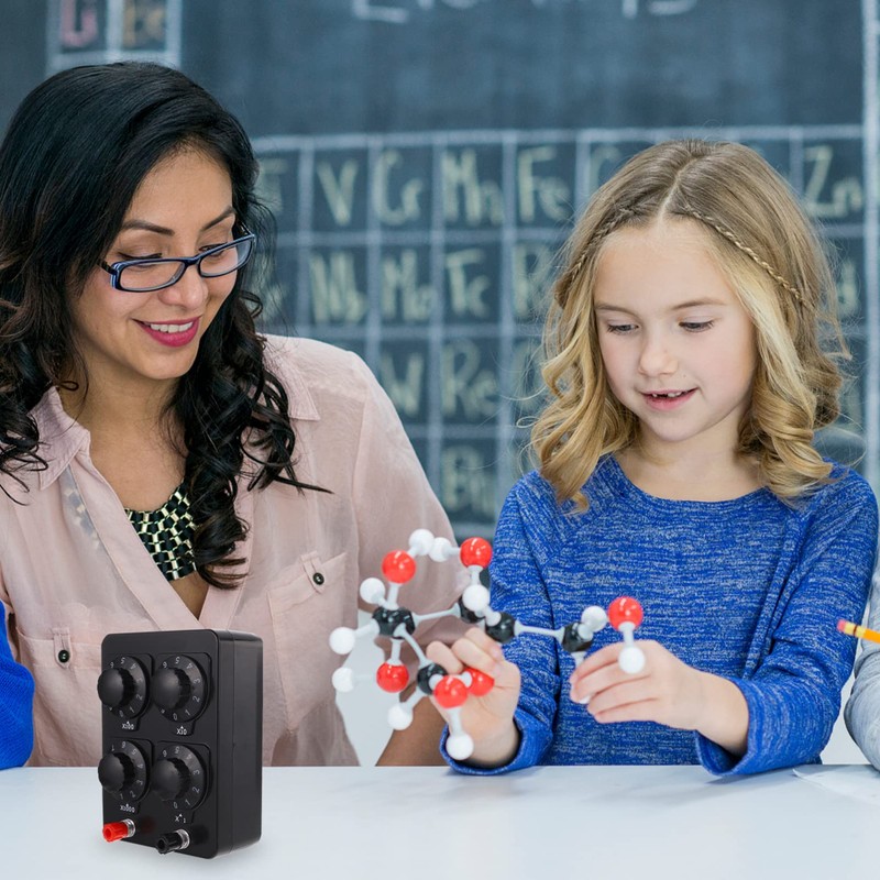 VILLFUL Ohm Resistance Box Variable Box Physical Electrical Teaching Instrument