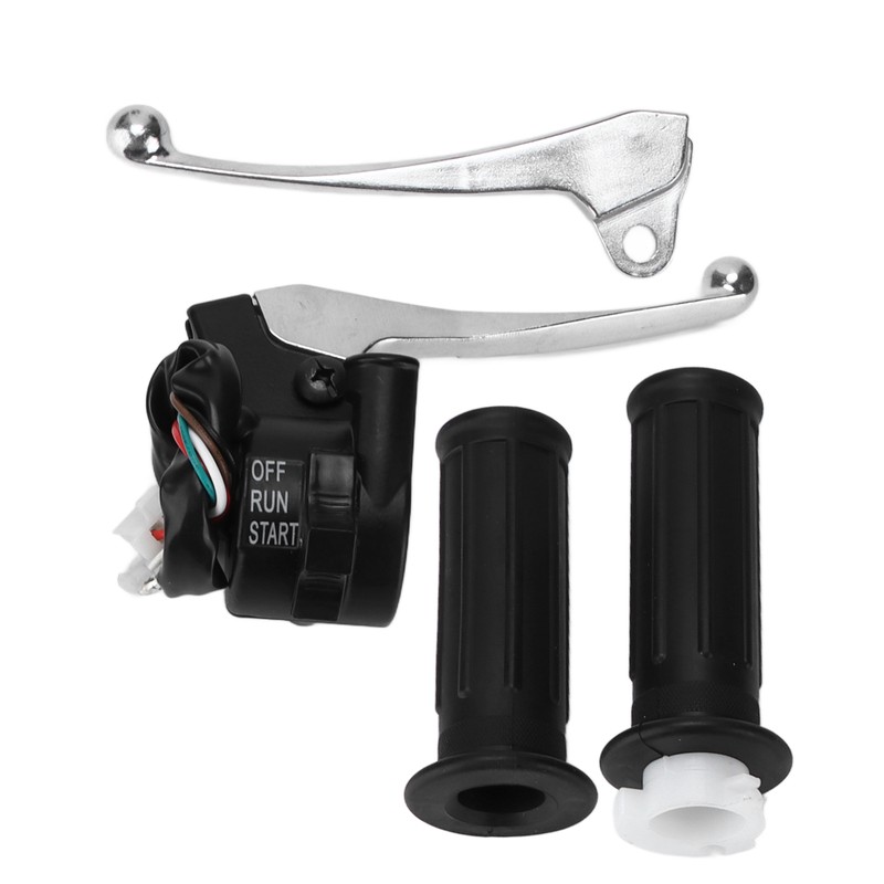 Motorcycle Brake Throttle Handlebar 3PT‑82920‑00‑00 Replacement for Yamaha PW50 1998‑2005