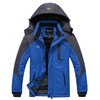 Wantdo Men's Waterproof Mountain Jacket Fleece Windproof Ski Jacket US