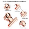 Metal Clips, Small Bulldog Paper Clips, Multi-function Metal Clips for