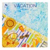 NIQUEA.D Vacation 2025 Wall Calendar
