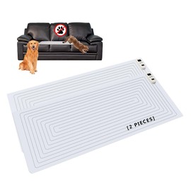 SEERWAY 2 Rechargeable Pet Shock Mats Same Size, Cat Repellent Pad, Cat Deterrent Mat, Electric Training Mat Keeps Dogs and Cats Off Sofa, Couch, Bed and Countertop (48"x20")