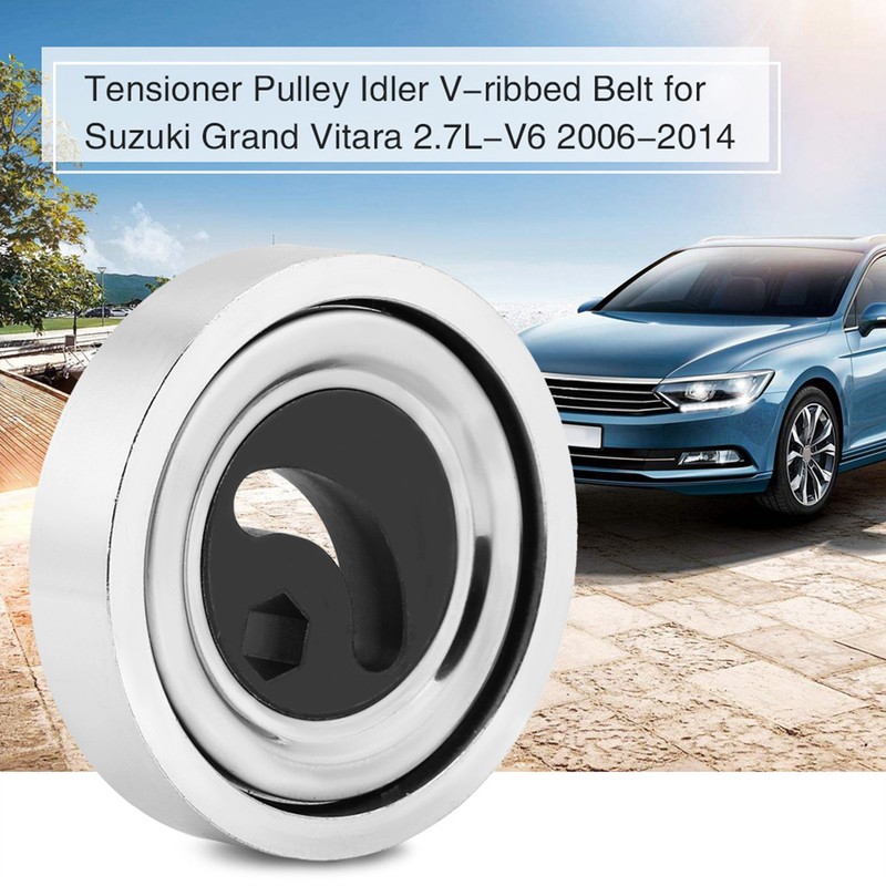 Belt Tensioner Pulley Idler Vribbed Belt for Suzuki Grand Vitara