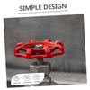 Operitacx Gate Valve Handle 5pcs Red Cast Iron Easy Opening