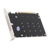 M.2 NVME SSD to PCIE X16 Adapter 4 Port High