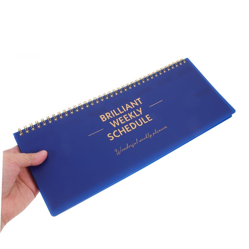 Operitacx Weekly Planner Calendar Dashboard Spiral Desk Pad Week Planner