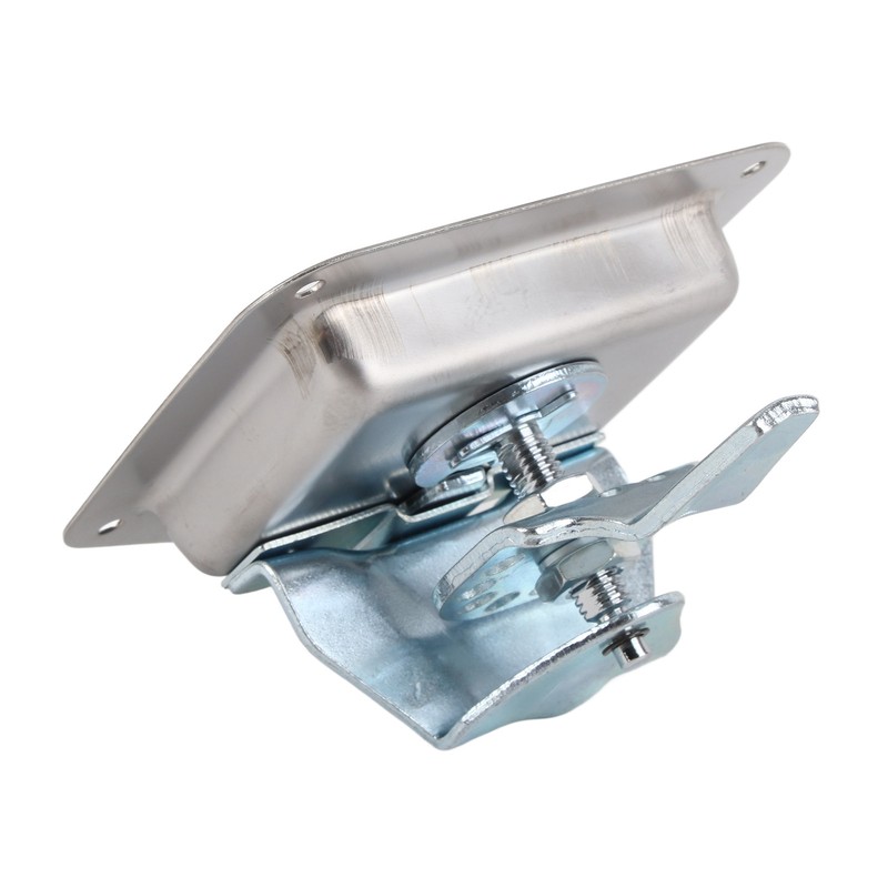 Polished Stainless Steel Toolbox Lock T Handle Latch Foldable Trailer