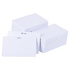 PATIKIL PVC Cards with Horizontal Slot Punch, 500 Pcs 30Mil