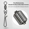 SEIWEI 2#, Quick Change Swivels Carp Fishing Terminal Tackle, Pack