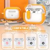 MHYALUDO for Airpods Pro 2nd Generation Case with Secure Lock