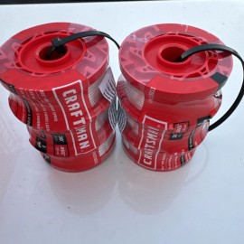 Craftsman 2 RollsCraftsman Genuine String Trimmer Line .065"  6-Pack Pre Wound Spools 30'