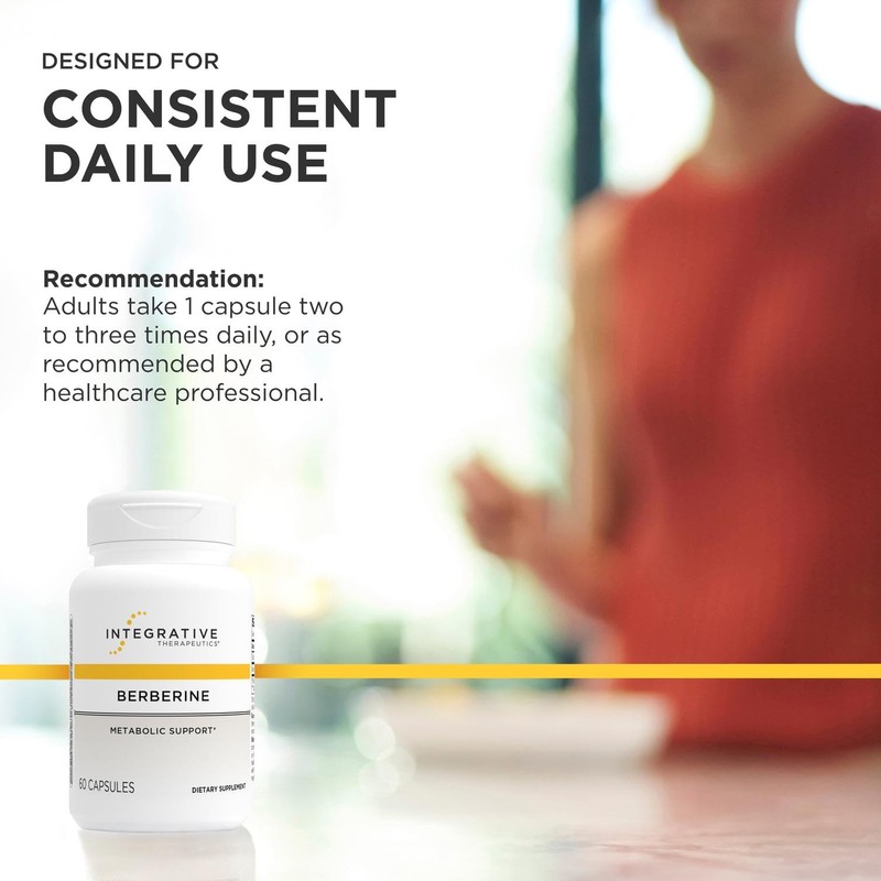 Integrative Therapeutics® Berberine - 1000–1500 mg Daily - Berberine HCL